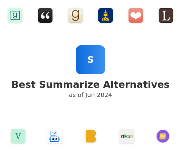 Best Summarize Alternatives