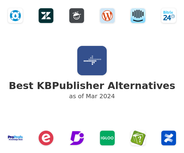 Best KBPublisher Alternatives