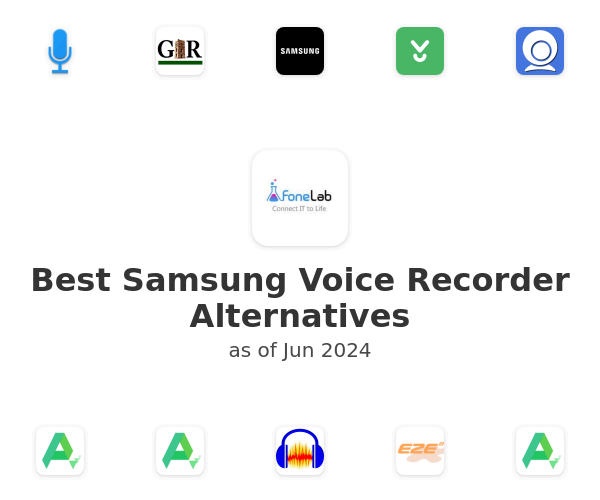 Best Samsung Voice Recorder Alternatives