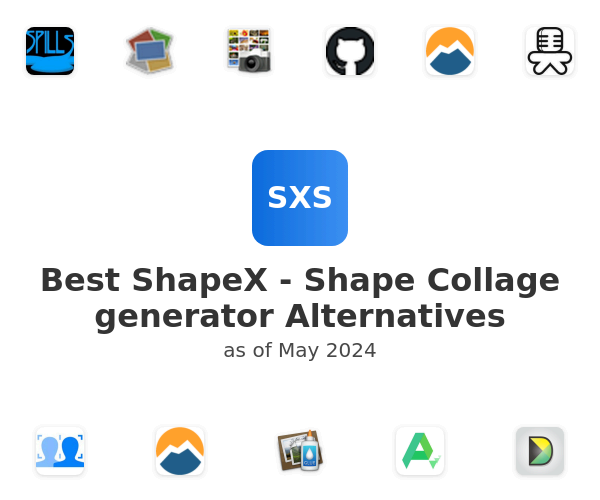 Best ShapeX - Shape Collage generator Alternatives