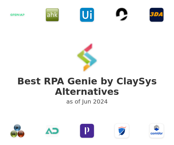 Best RPA Genie by ClaySys Alternatives