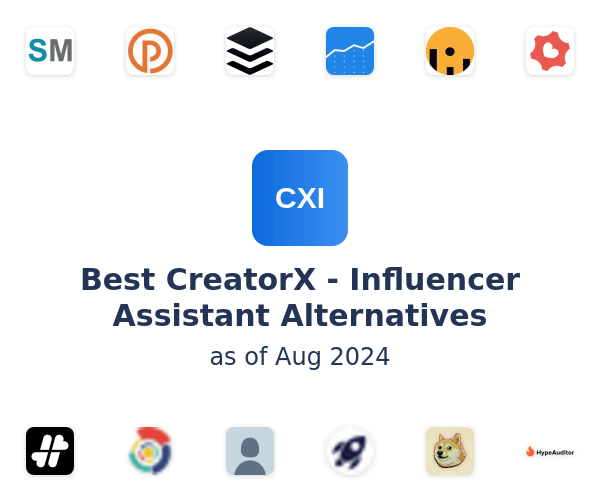 Best CreatorX -  Influencer Assistant Alternatives