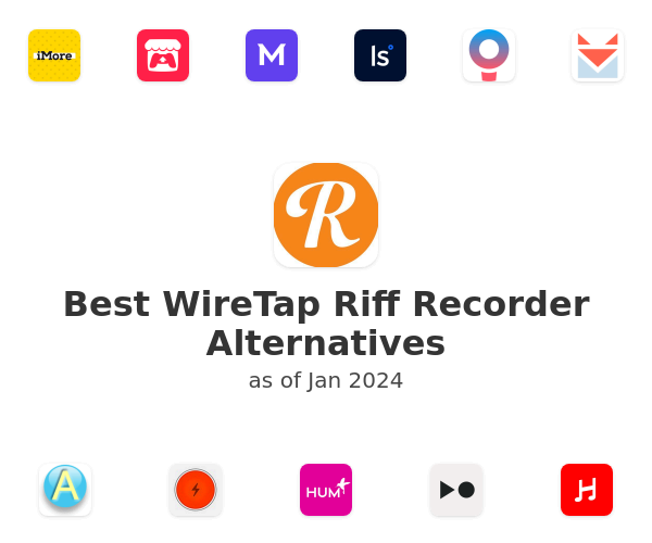 Best WireTap Riff Recorder Alternatives