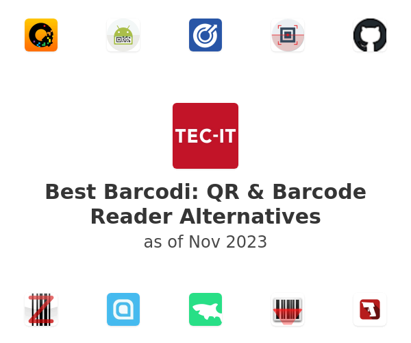 Best Barcodi: QR & Barcode Reader Alternatives