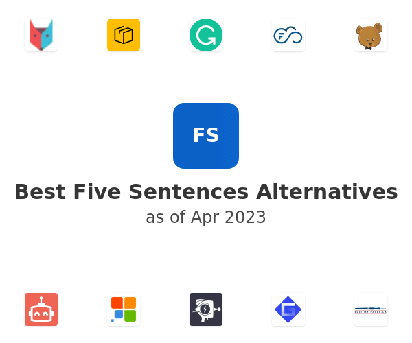 Best Five Sentences Alternatives