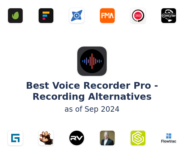 Best Voice Recorder Pro - Recordin‪g Alternatives
