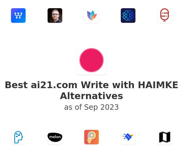 Best ai21.com Write with HAIMKE Alternatives