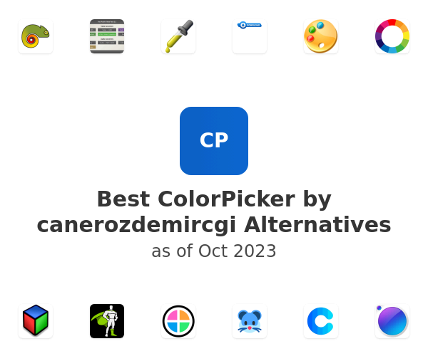 Best ColorPicker by canerozdemircgi Alternatives