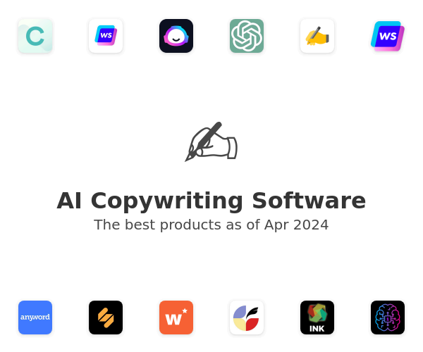 The best AI Copywriting products