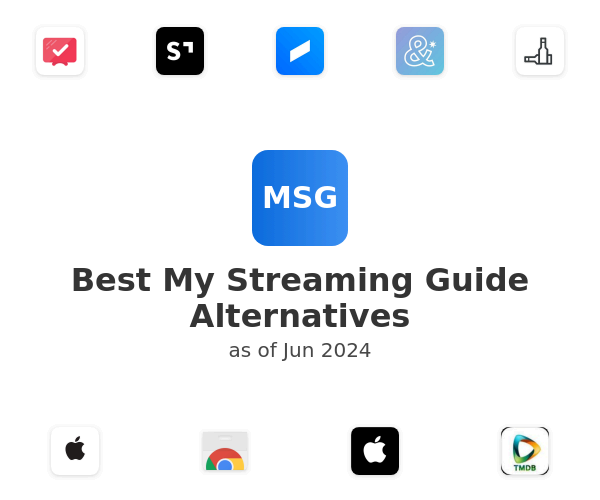 Best My Streaming Guide Alternatives