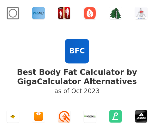 Best Body Fat Calculator by GigaCalculator Alternatives