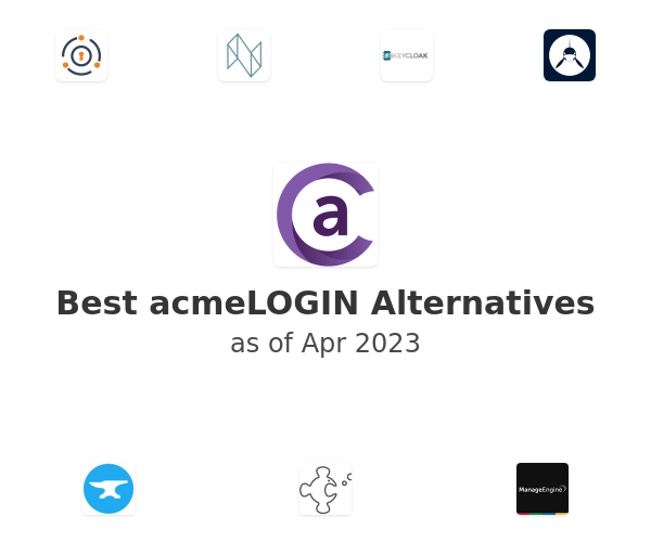 Best acmeLOGIN Alternatives