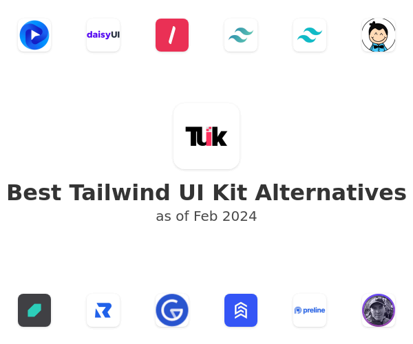 Best Tailwind UI Kit Alternatives