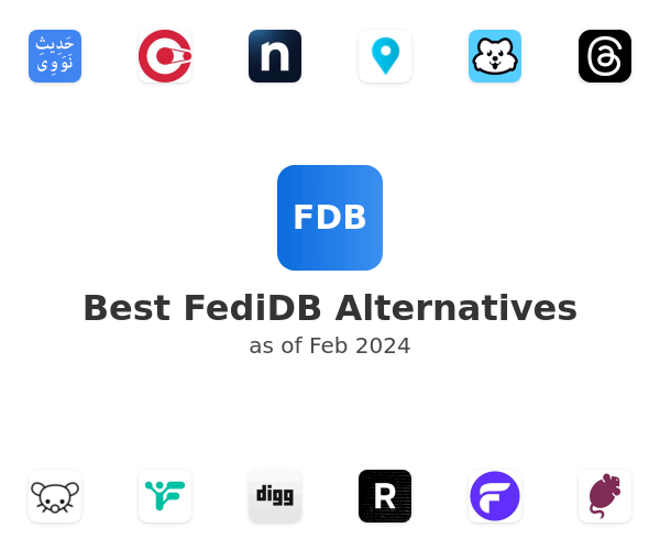 Best FediDB Alternatives