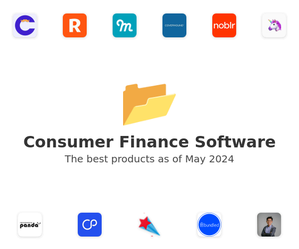 The best Consumer Finance products