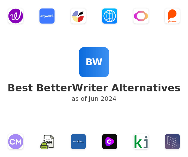 Best BetterWriter Alternatives