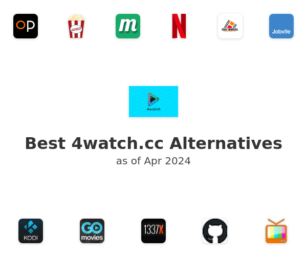 Best 4watch.cc Alternatives