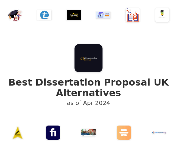 Best Dissertation Proposal UK Alternatives