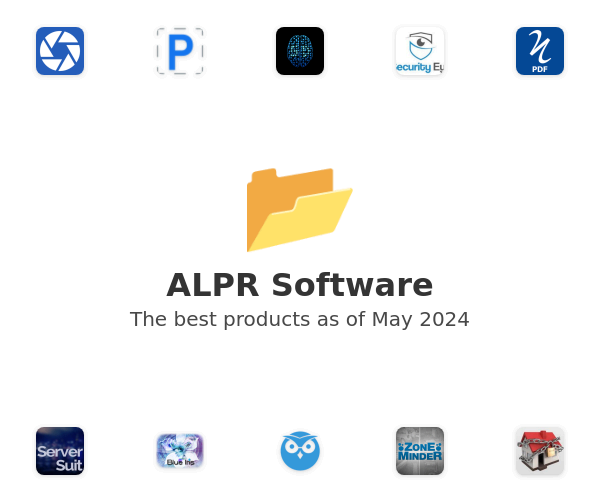 The best ALPR products