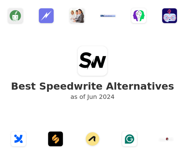 Best Speedwrite Alternatives