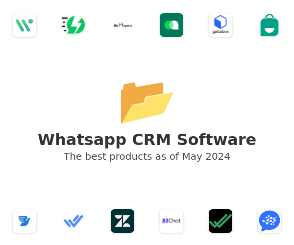 The best Whatsapp CRM products