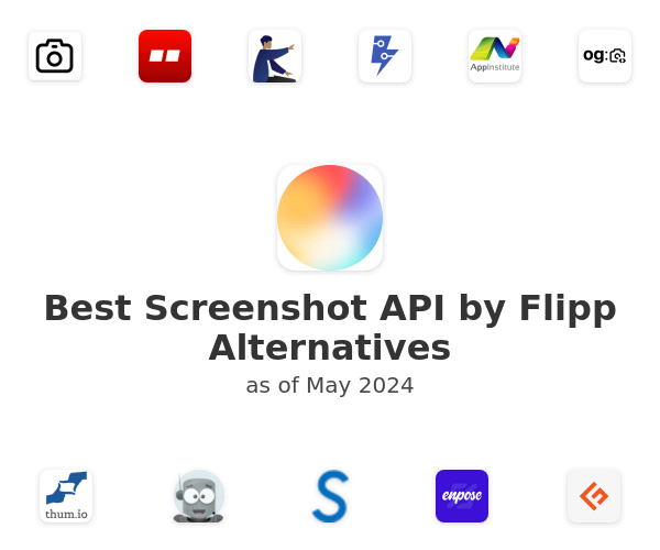 Best Screenshot API by Flipp Alternatives