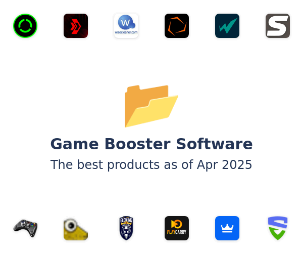 The best Game Booster products