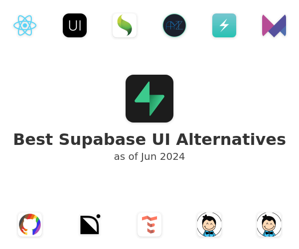 Best Supabase UI Alternatives