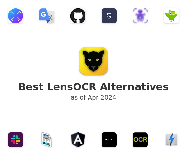 Best LensOCR Alternatives