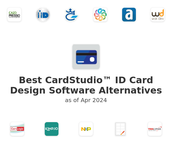 Best CardStudio™ ID Card Design Software Alternatives