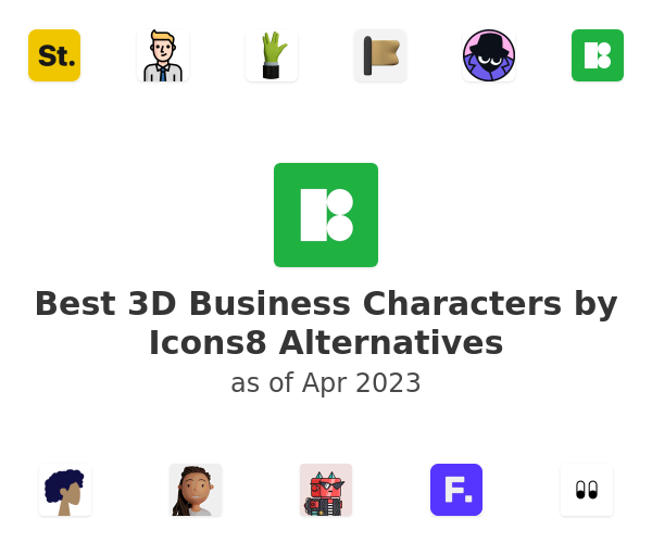 Best 3D Business Characters by Icons8 Alternatives