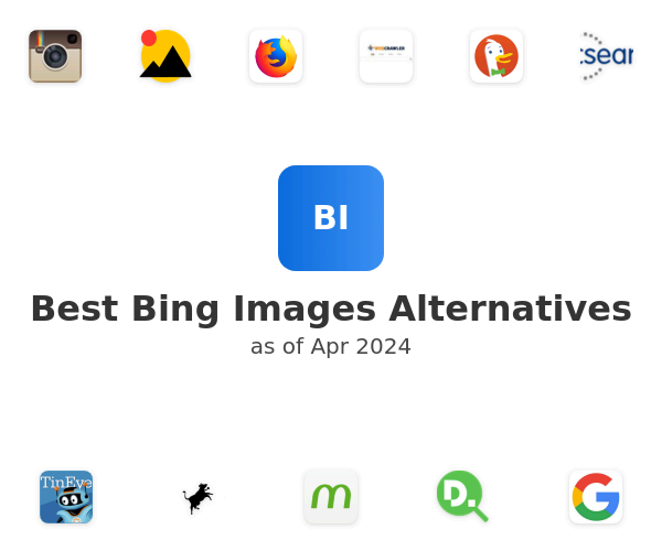 Best Bing Images Alternatives