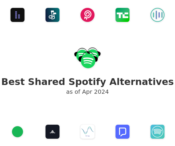Best Shared Spotify Alternatives