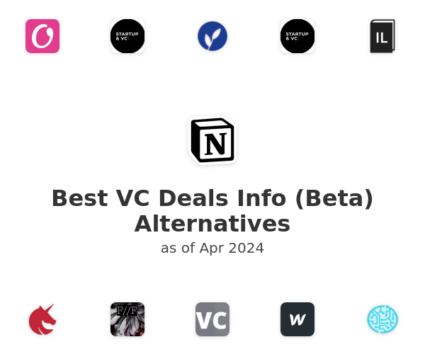 Best VC Deals Info (Beta) Alternatives