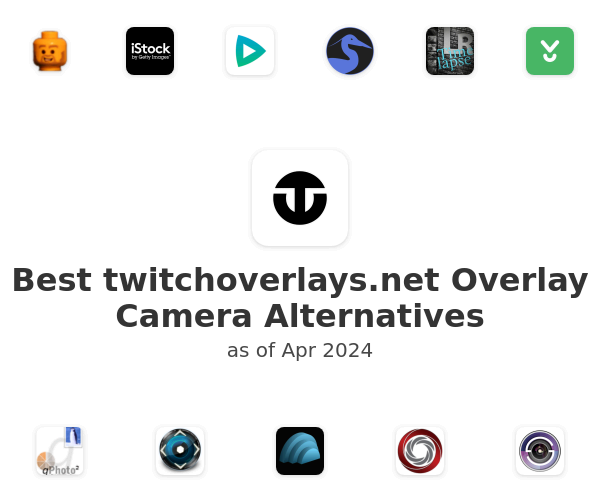 Best twitchoverlays.net Overlay Camera Alternatives