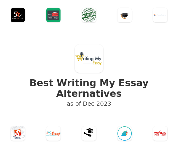 Best Writing My Essay Alternatives