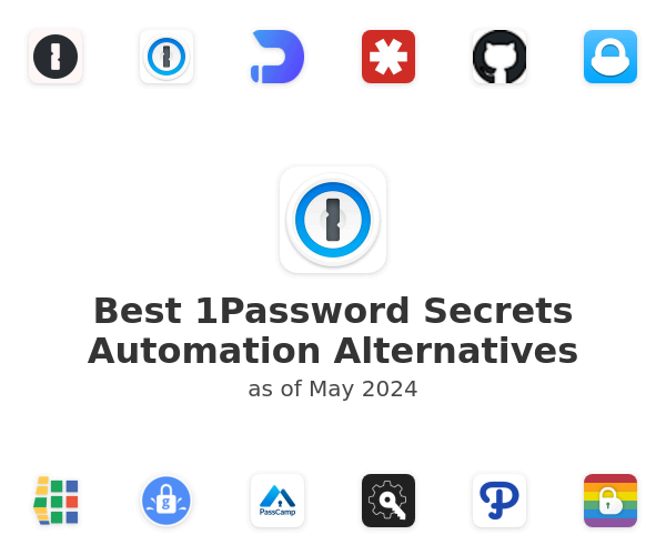 Best 1Password Secrets Automation Alternatives
