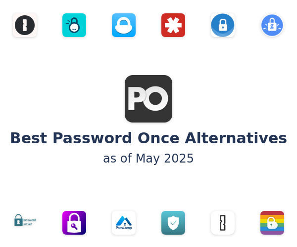 Best Password Once Alternatives