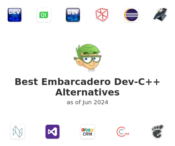 Best Embarcadero Dev-C++ Alternatives