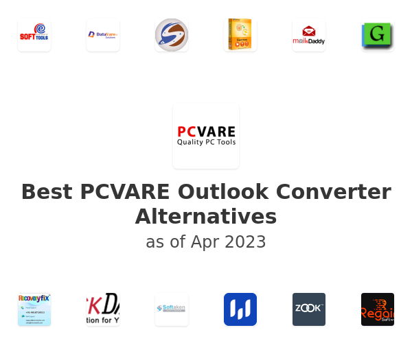 Best PCVARE Outlook Converter Alternatives