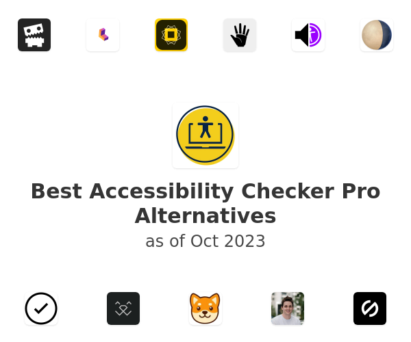 Best Accessibility Checker Pro Alternatives