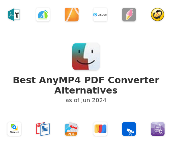 Best AnyMP4 PDF Converter Alternatives