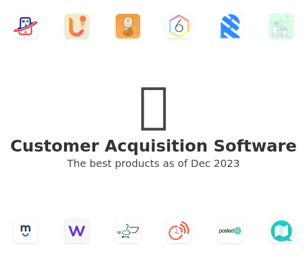 The best Customer Acquisition products
