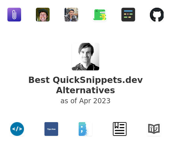 Best QuickSnippets.dev Alternatives