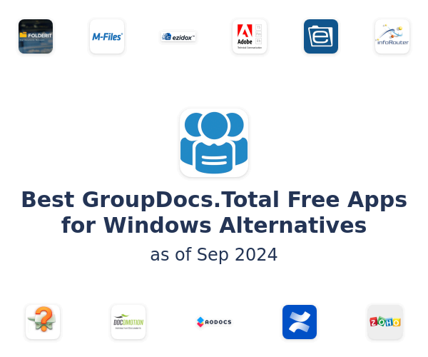 Best GroupDocs.Total Free Apps for Windows Alternatives