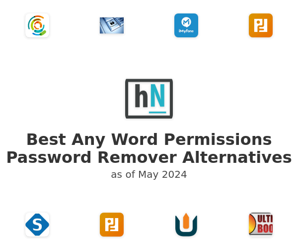Best Any Word Permissions Password Remover Alternatives