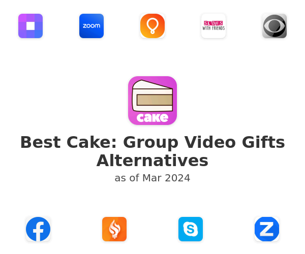 Best Cake: Group Video Gifts Alternatives