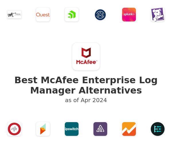 Best McAfee Enterprise Log Manager Alternatives