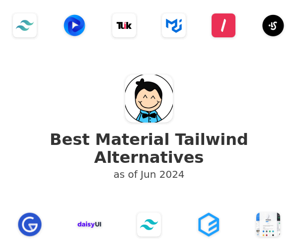 Best Material Tailwind Alternatives