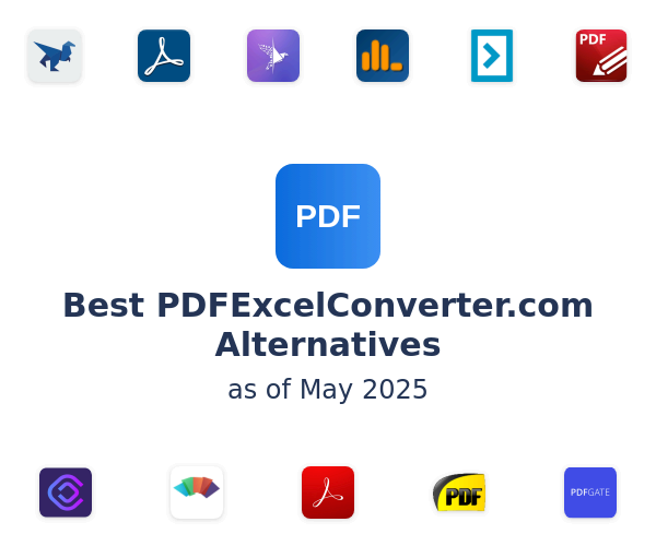 Best PDFExcelConverter.com Alternatives